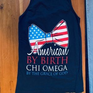 Chi Omega Tank Top